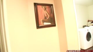 Hot Maid Lorena Sanchez rides big black anaconda