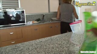 OperacionLimpieza - Julia Garcia Latina Colombiana Maid Gets Her Tight Pussy Fucked - MamacitaZ