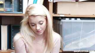 Mysterious Teen Blondie Gets Pumped Hard And Deep Like A Sex Doll - Riley Star
