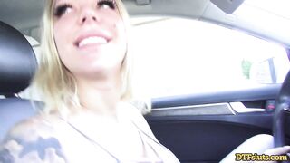 PORNSTAR KARMA RX PUBLIC ROUGH DOGGY FUCK IN A DIRTY TUNNEL
