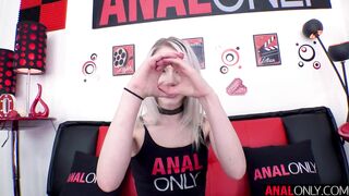 ANAL ONLY Scarlett Hampton's anal interview