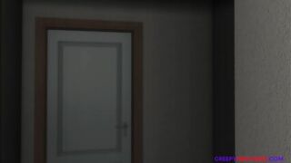 Horny Grand Father Fingers His Maid