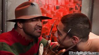 Cosplay DILF Toys And Fingers Tight Asshole Mesmerized Twink