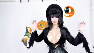 Goth MILF Elvira Huge Boob JOI Dirty Talk