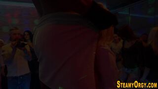Cfnm amateurs ride cocks