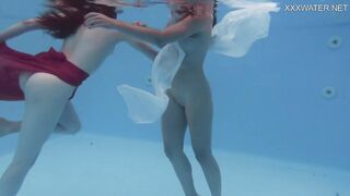 Anastasia Ocean And Marfa Are Naked Underwater - Anastasia Blonde