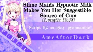 This Slime Girl Maid Needs Your Cum to Survive [Erotic Audio]