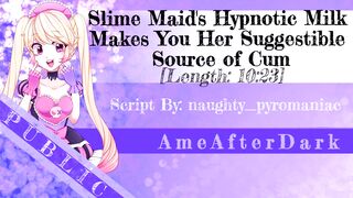 This Slime Girl Maid Needs Your Cum to Survive [Erotic Audio]
