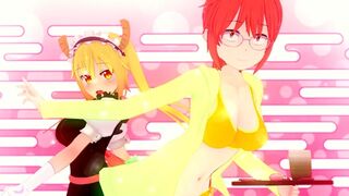 MISS KOBAYASHI'S DRAGON MAID ANIME HENTAI 3D UNCENSORED