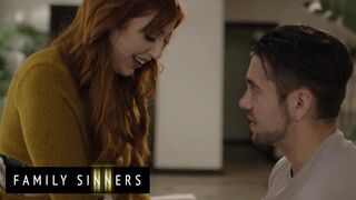 Family Sinners - Dante Colle Gets His Stepmom Lauren Phillips Into Touching His Dick & Sucking It