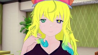 MISS KOBAYASHI'S DRAGON MAID QUETZALCOATL ANIME HENTAI 3D UNCENSORED