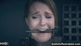 Teen Slave In Plastic Bag Evil BDSM!