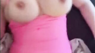 He creampies me in my pink tight swimsuit
