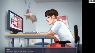 All Sex Scenes with Step Sister - Summertime Saga, Part 1