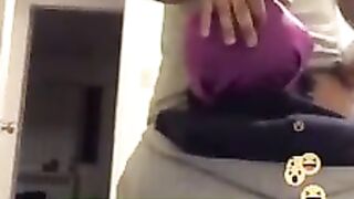 BBW Treesh Sucking Dick On Facebook Live!