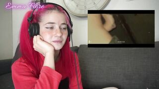 Tiktok thot reaction to amateur porn - Emma Fiore