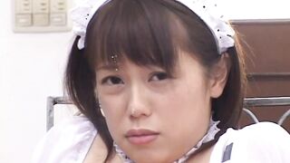 Japanese Teen Maid Getting Doggystyled