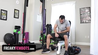 Sex Robot Alex Coal Gives Muscular Stud Passionate Massage With Happy Ending - Freaky Fembots