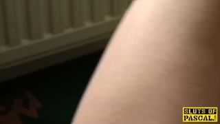 Squirting sub slut punished for faking orgasm