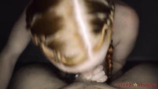 Lila Starzi's Sloppy Deepthroating Blowjob