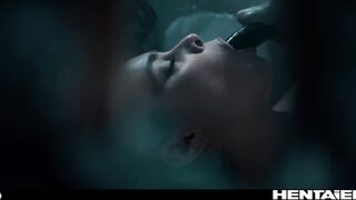Hot chicks explode with a ton of Alien Cum - Compilation