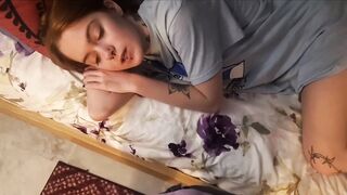 Stepdad Helps Us With Insomnia - Threesome