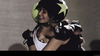 Inked lesbian babes having passionate sex