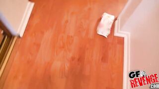 Hot Ass babe finds the perfect fat cock she loves