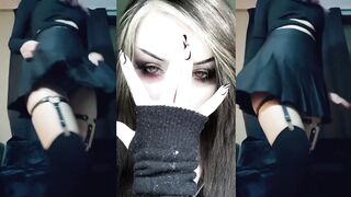 Razor - Goth Alt Punk Girl TikTok Dance Tease