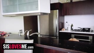 Step sis Elena Koshka Bounces Her Big Booty On Step brother's Cock POV Style - SisLovesMe Full Scene