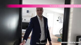 ITALY --- WTF: real italian youtuber slut hookups with mature man LISA GALI - SESSO-24ORE