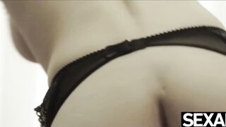 Dominant blowjob beauty pleases her lover with an intense 69