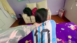 Argentina fucking in the ass (ANAL) watching the final of the Qatar 2022 World Cup | Argentina vs.