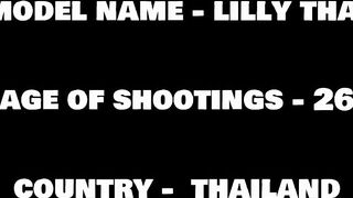 BEST OF LILLY THAI COMPILATION - Sexy Thai Girl VS Big Cock / 4 Messy Cumshot...