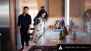 MODERN-DAY SINS - Cheating Housewife Agrees To FREE USE CREAMPIE To Please Her Horny Husband!