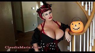 Claudia Marie Interracial Anal Halloween
