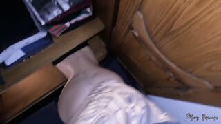 Fucked while STUCK in the closet