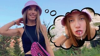 Skilled Blowjob from Spirite Moon in Public Park Make Him Cum in 2 min - Bunny Rabbits