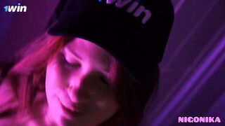1win _ Ultraviolet pussy wet play _ part one _ Nika Nut _ NIGONIKA TOP PORN