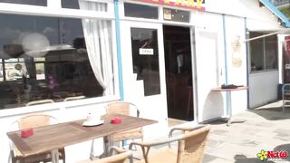 Net69 - Busty Dutch Waitress Got Banged by the Customer