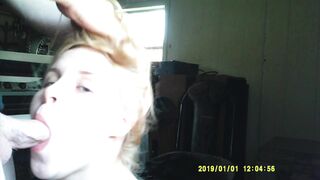 fucking next door neighbor in abandoned house, while my husband is at work