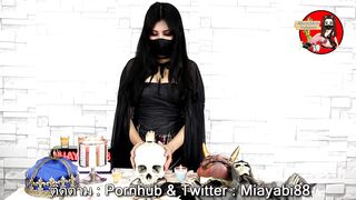 Halloween witch fuck bigcock demon cumshot เย็ดเเม่มดสาวไทย&ปิศาจฮาโลวีน เสียงไทย ควยใหญ่ หีสวย
