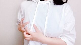 【育乳日記 #5】えっちなスク水でチクニー/// 乳首イキ 敏感女子 nipples