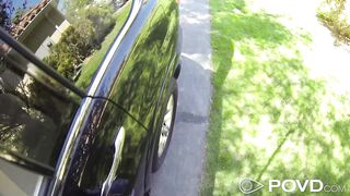 Road head and car fuck