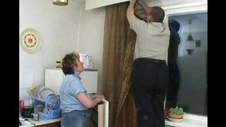 Russian Mature with fat Boy