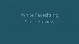 White Facesitting Slave Preview