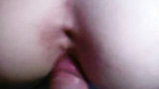 Blonde wife sucking and ass fucking