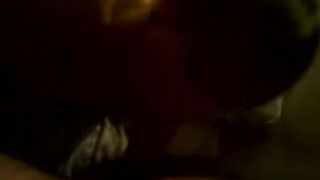 Natural titted wife gets fucked from behind
