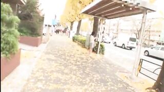 Shy Japanese teen getting fucked on camera