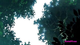Horny Maid Fuck In The Woods UNCENSORED Hentai